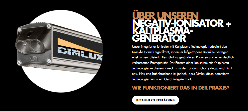 Dimlux Xtreme Series 800W MKII ION LED Grow Lampe Vollspektrum