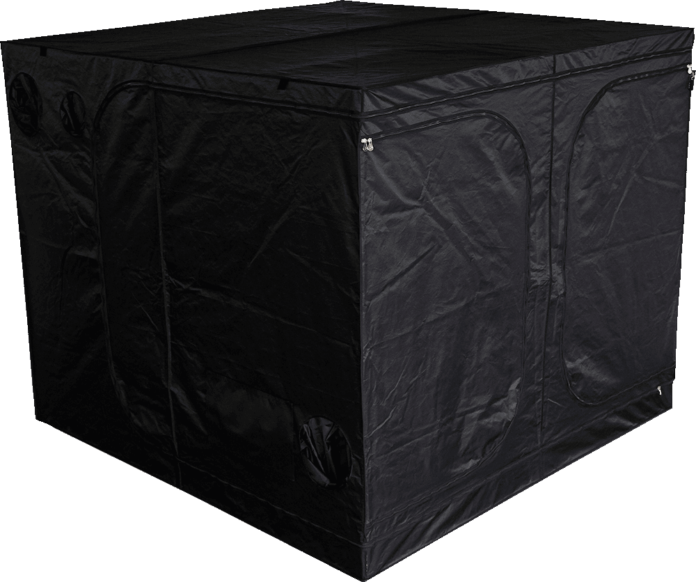 Große Mammoth Classic+ 240 Growbox mit lichtdichtem Design, mehreren Türen und flexiblem Belüftungssystem