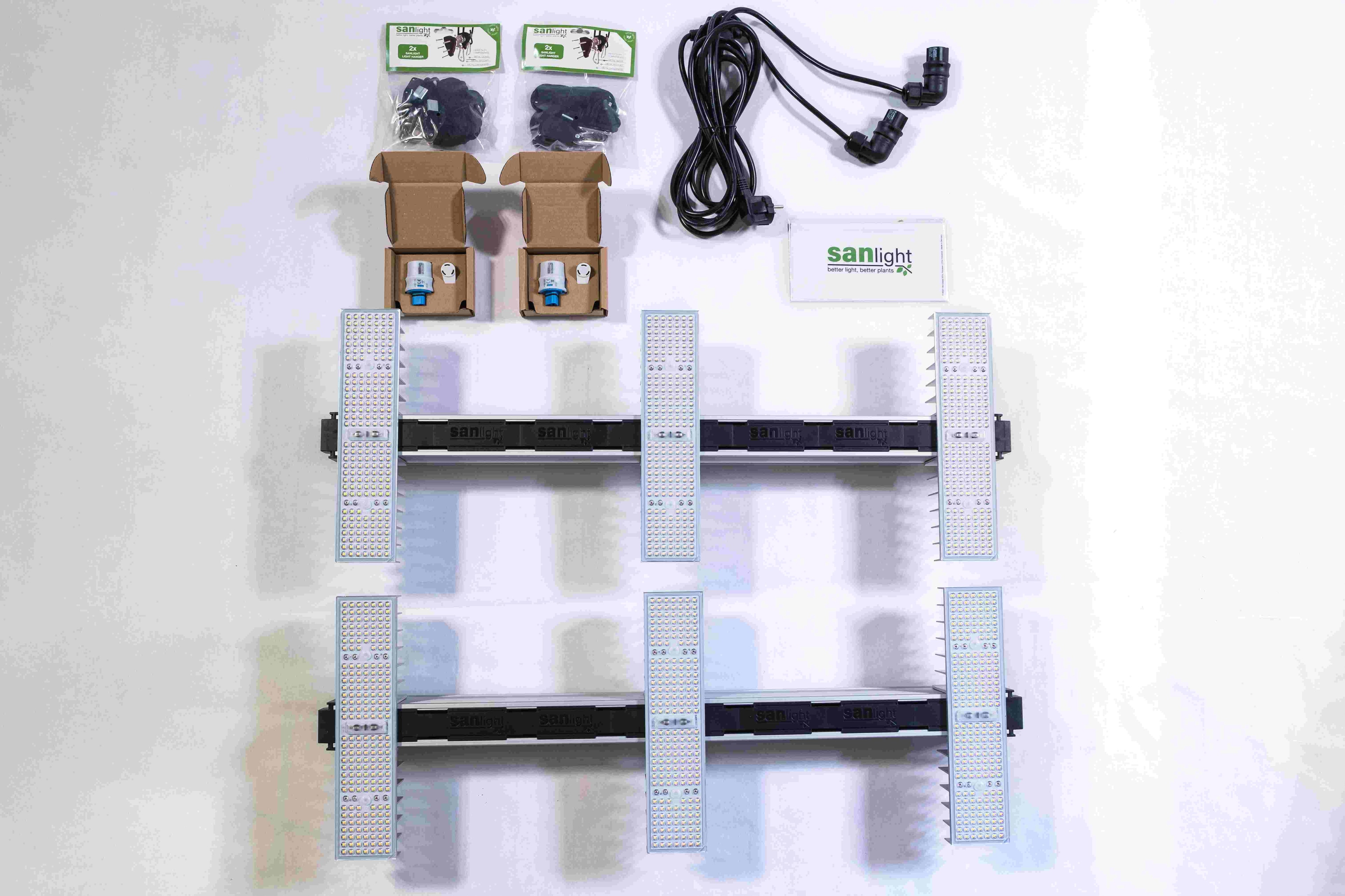 SANlight 100 Set content