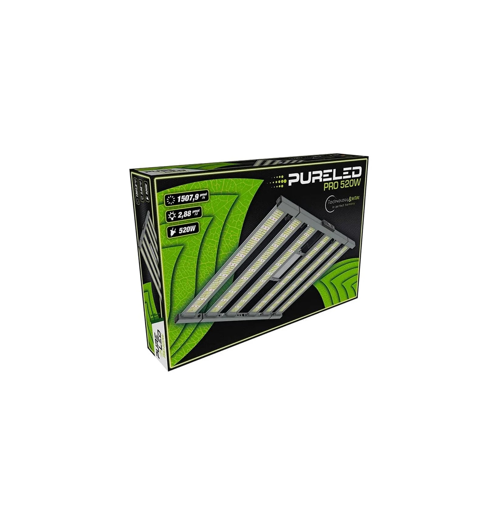 PureLED PRO LED Pflanzenlampe mit Vollspektrum für Indoor Growing